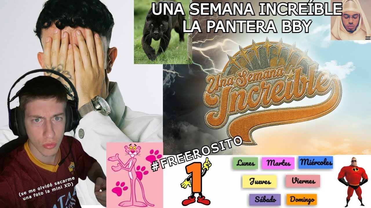 REACCIÓN A UNA SEMANA INCREÍBLE DE LA PANTERA