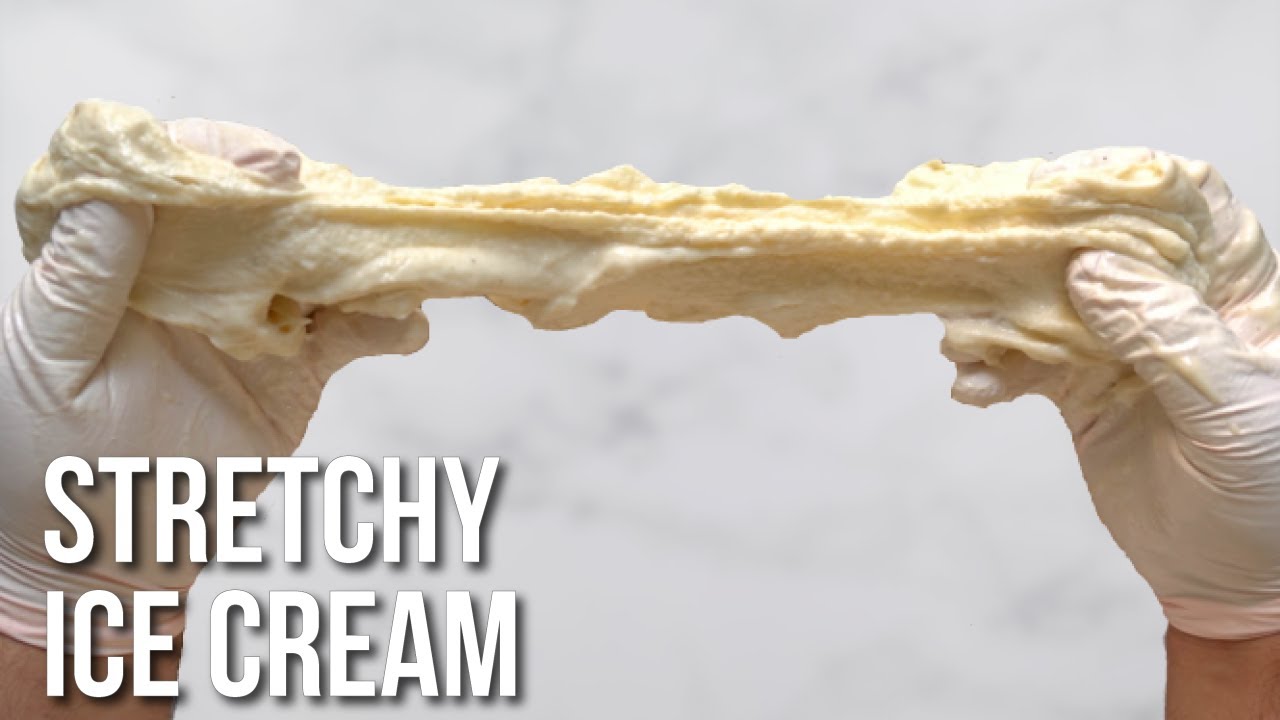 How to make Booza - Stretchy Middle Eastern Ice cream