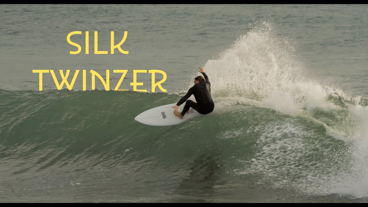 Surfing pumping point break on the SILK TWINZER