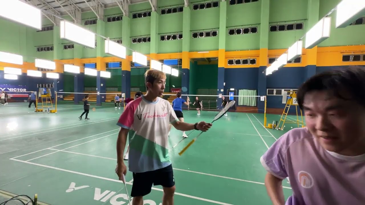 2026.1.11 蘆竹羽球館  小兵/阿桂 vs 電風/楚雲  女雙高峰對決!!打到30分還在Deuce~ #羽球 #混雙 #蘆竹羽球館