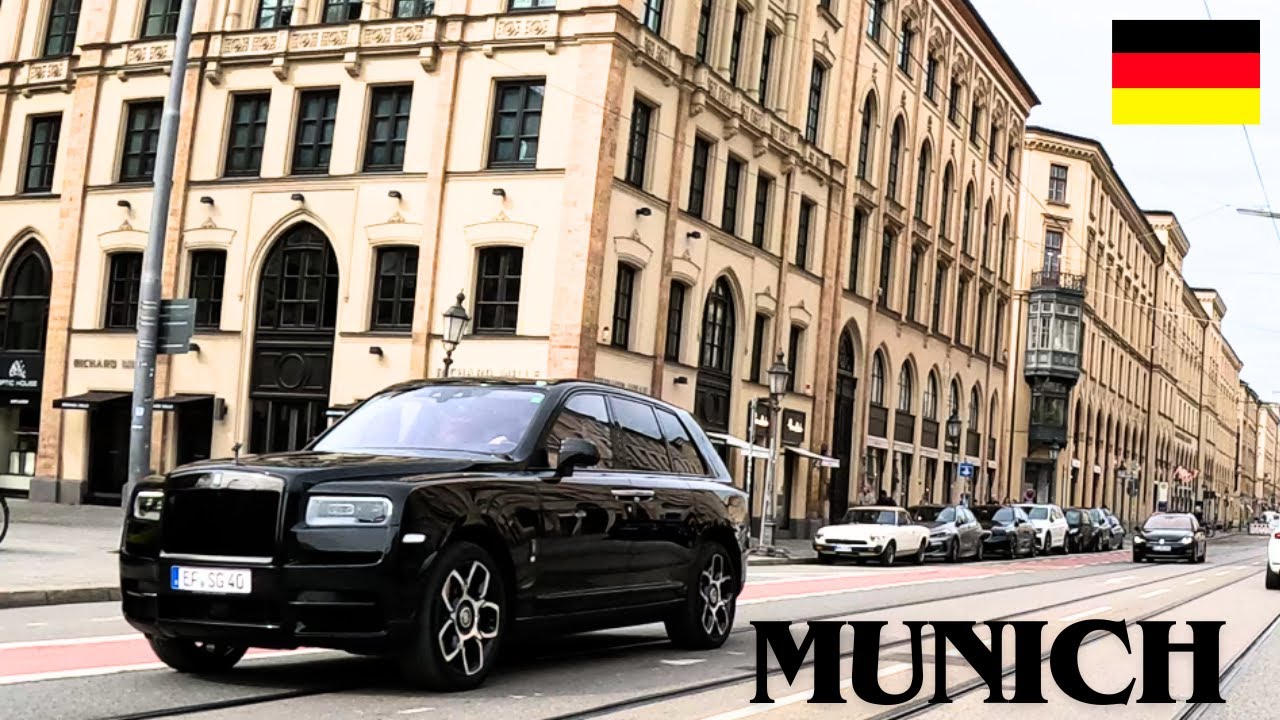 Driving in  MUNICH GERMANY 4K  2024 🇩🇪