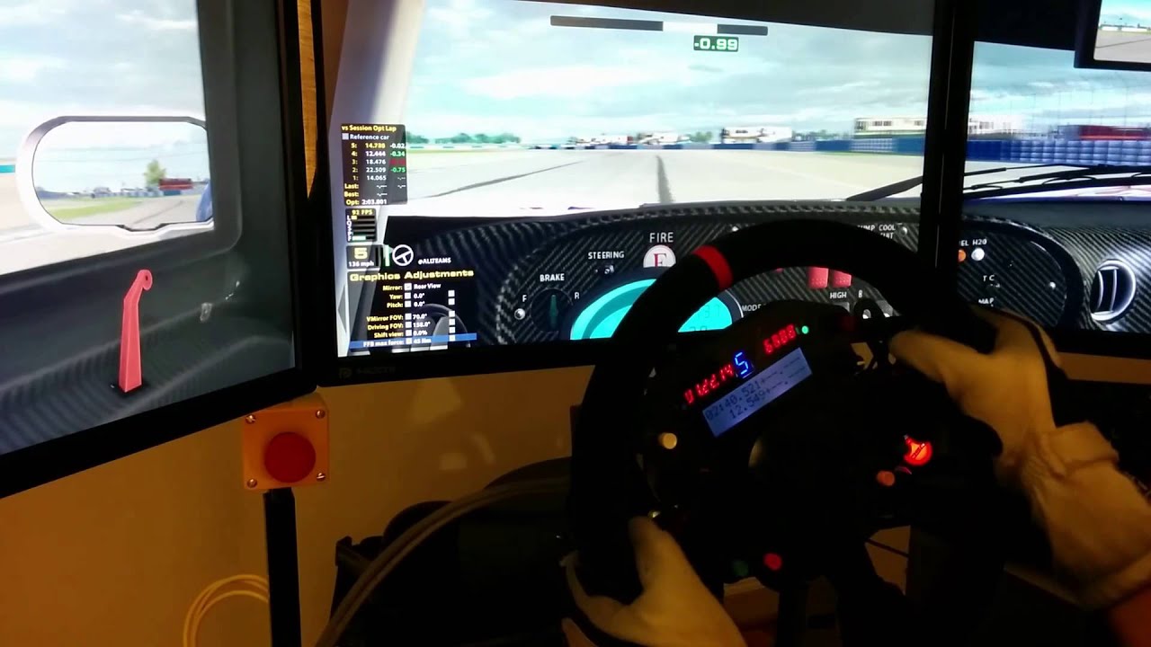 Ford GT @ Sebring - Leo Bodnar SimSteering2