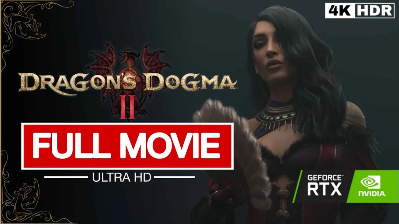 Dragons Dogma 2 All Cutscenes (Full Game Movie) 4K Ultra HD