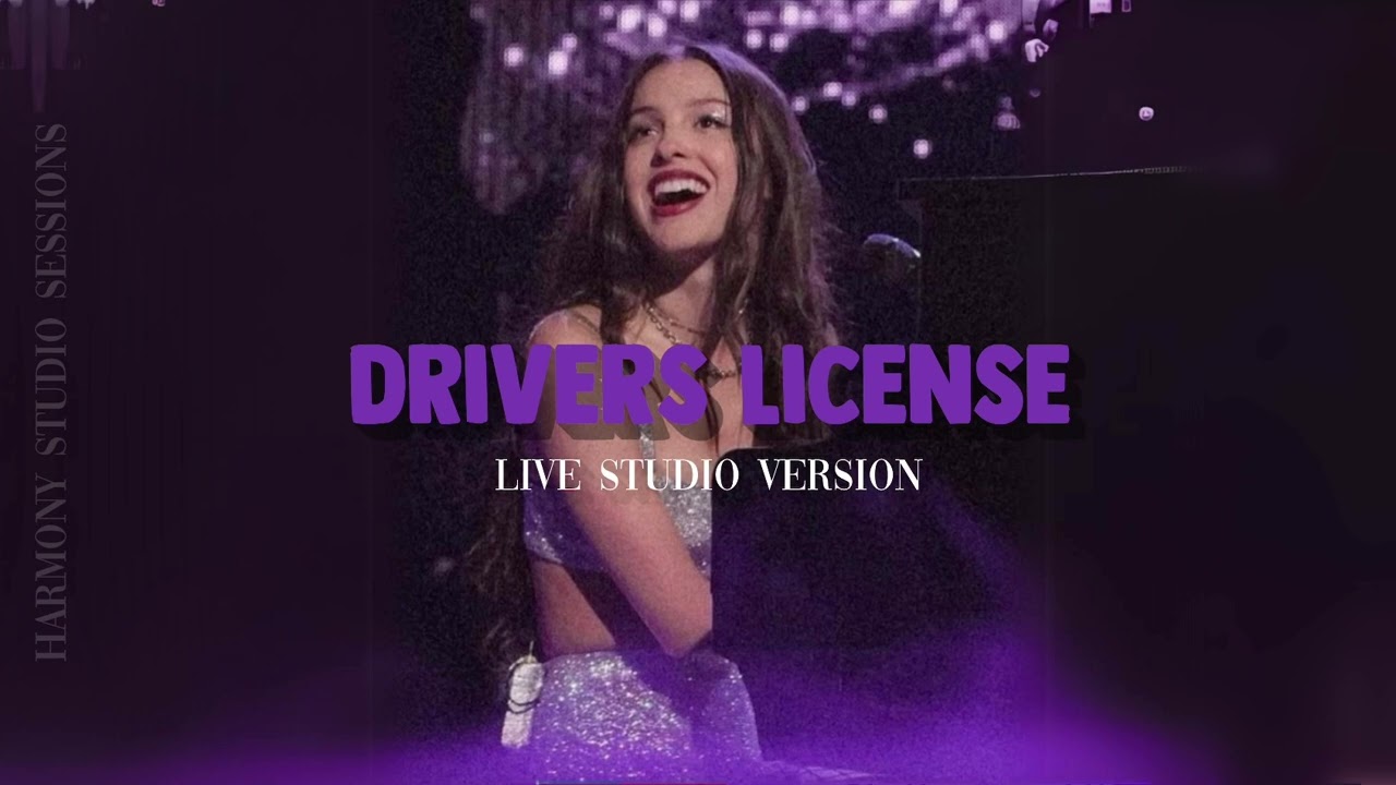 Olivia Rodrigo - drivers license (Live Studio Version from the Guts World Tour)