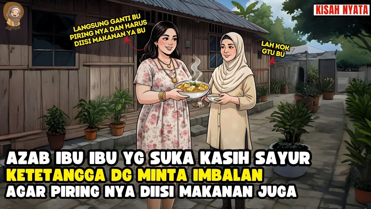 AZAB IBU IBU YANG SUKA NGASIH SAYUR TETANGGA TAPI MINTA IMBALAN II SINETRON AZAB
