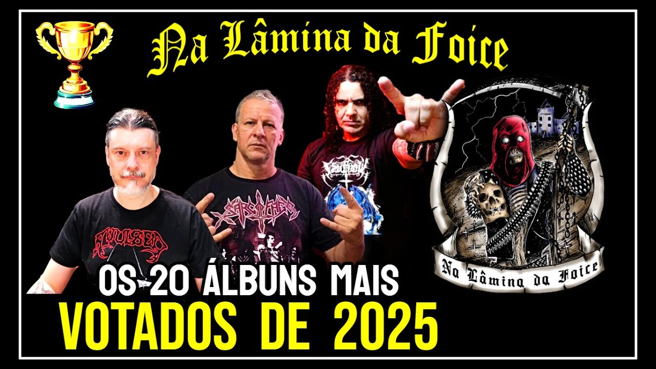 🔥🏆 OS 20 &Aacute;LBUNS DE METAL NACIONAL MAIS VOTADOS DE 2025 🇧🇷🤘