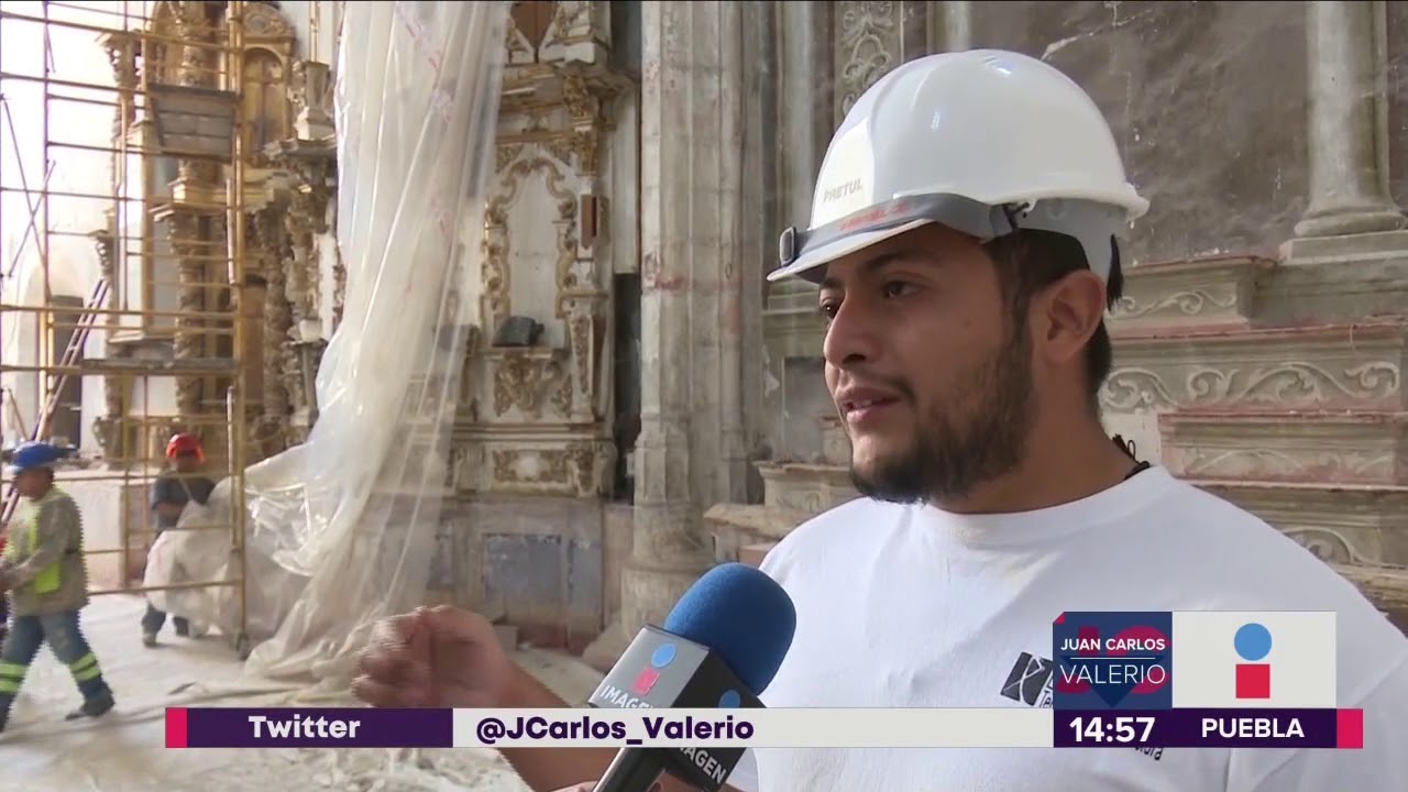 Reconstrucción Ex Convento de Huaquechula || Noticias con Juan Carlos Valerio