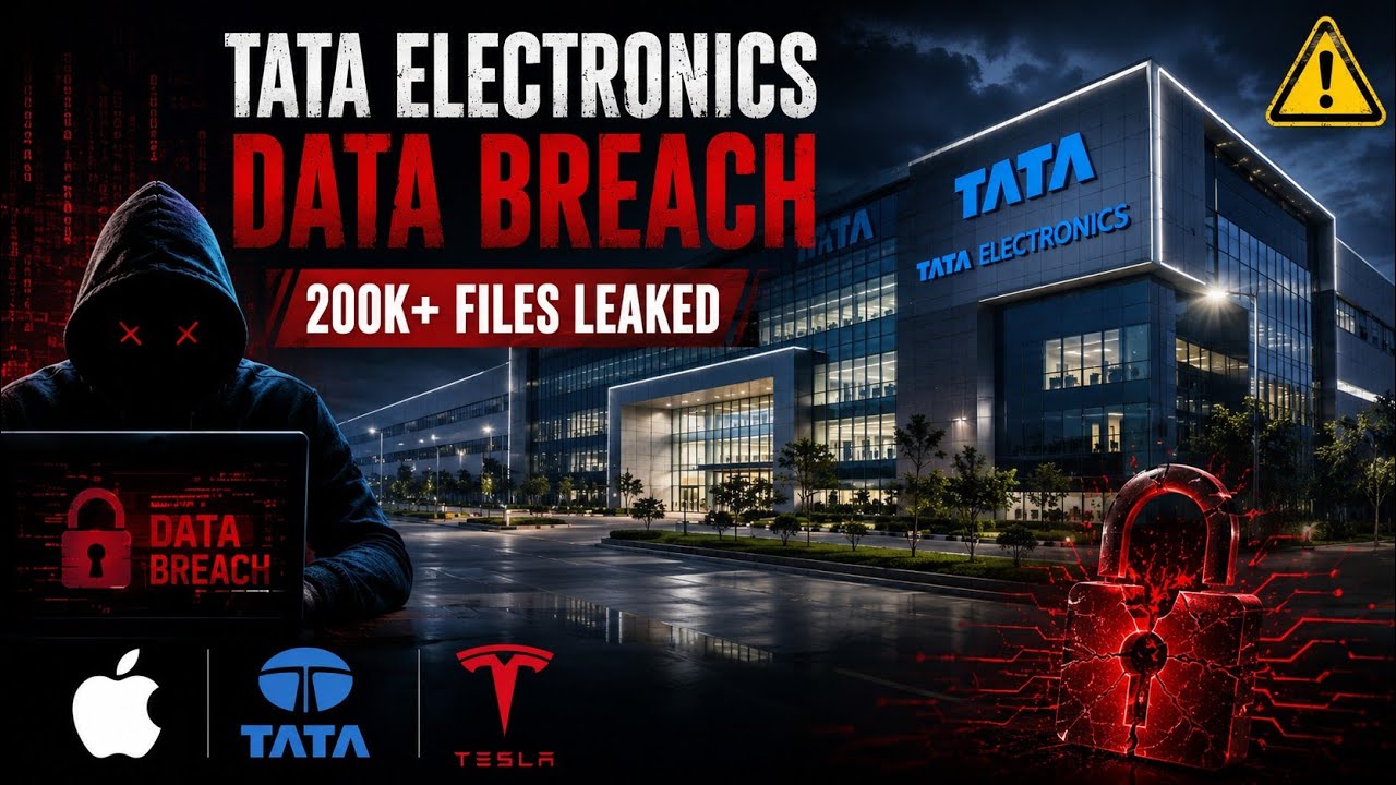 World Leaks Ransomware Attack: How Tata Electronics Lost 200,000+ Apple Files