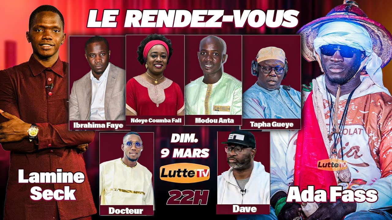 🛑Direct - LE RENDEZ-VOUS #7 avec Dr. Jules, Dave, Modou Anta, Tapha Gueye, Beuz: invité ADA FASS...