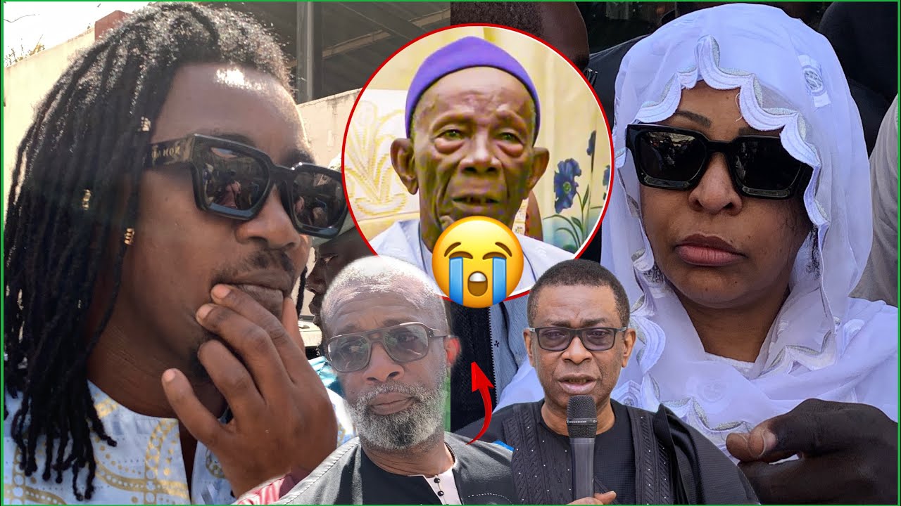 Viviane Chidid tombe et craque sur les Bras de Wally Seck aprés le décé du pére de Youssou ndour