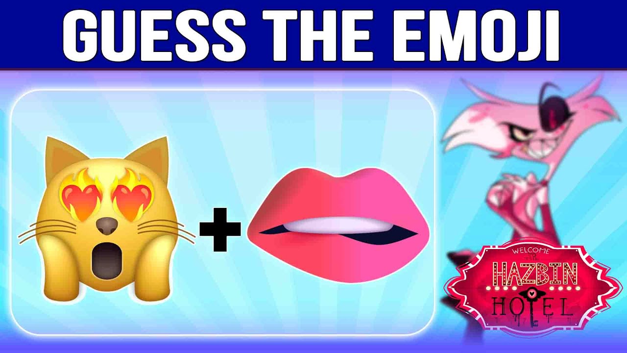 Guess The Hazbin Hotel Character By Emoji | Hazbin Hotel Emoji Edition!