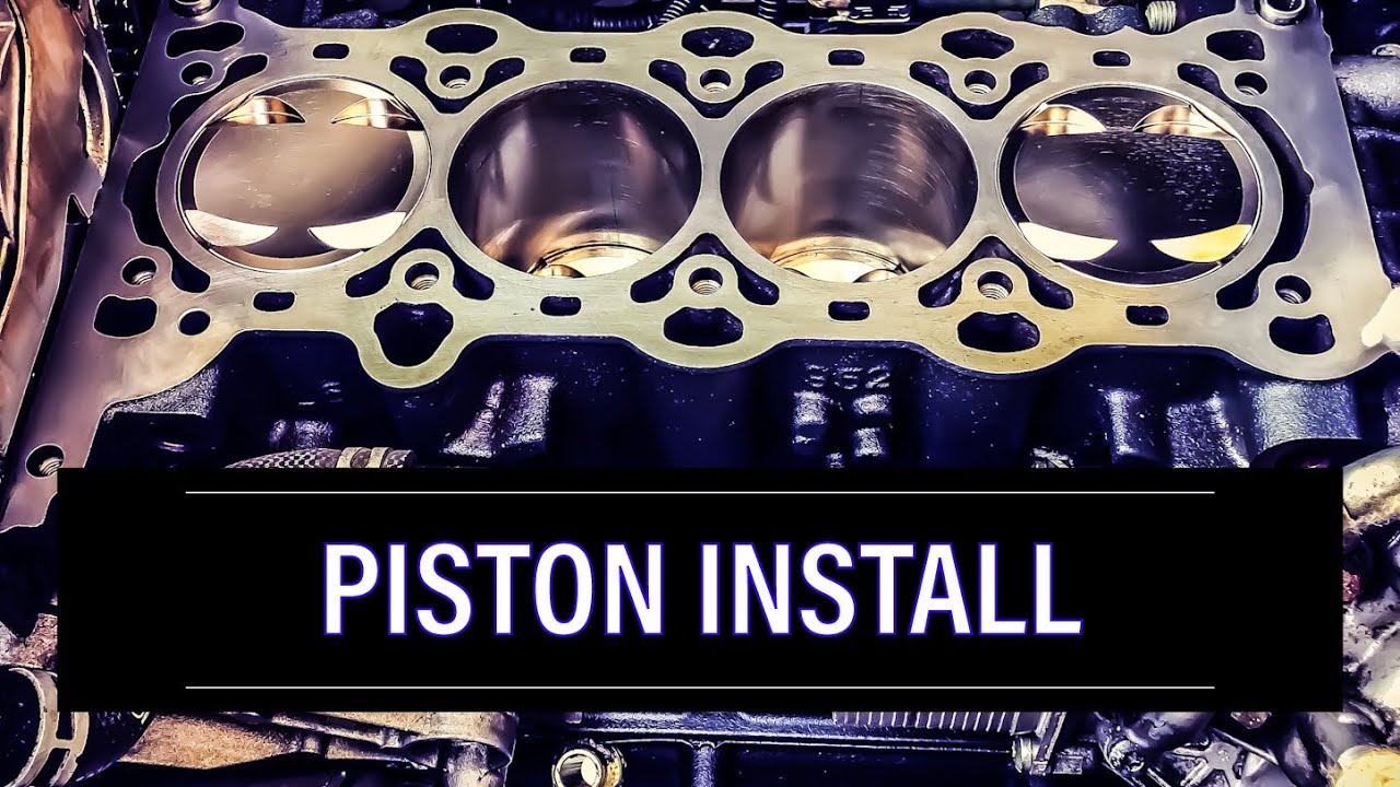 CRUZE PISTON & ROD INSTALL