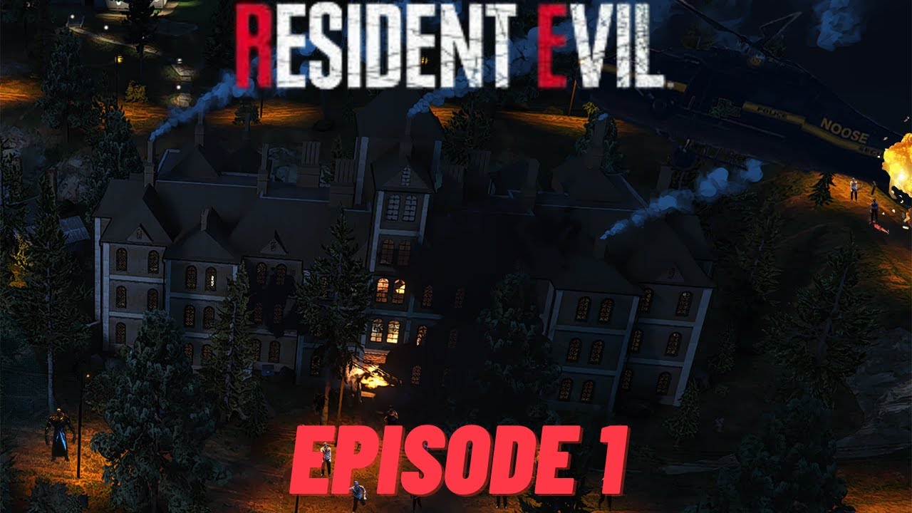 I survived a Zobmie apocayplse in Raccoon City| Gta5 RP