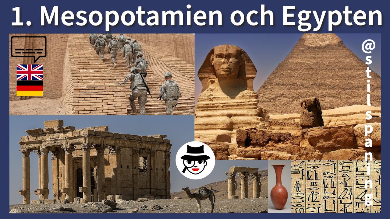 Mesopotamien och Egypten &ndash; v&aring;r kulturs ursprung - Design och stilhistoria 1