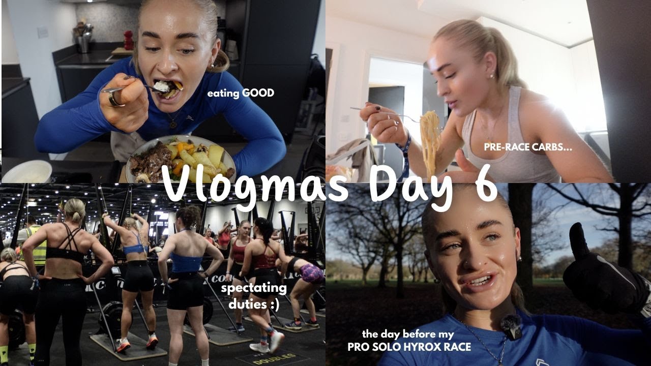 VLOGMAS ДЕНЬ 6 *за день до моей сольной профессиональной гонки HYROX*