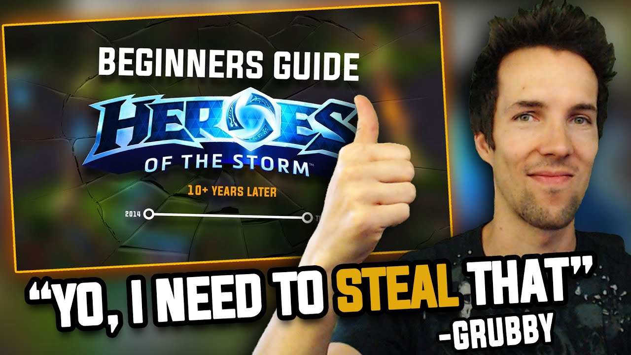 Grubby Reacts to My Ultimate Beginners Guide to Heroes of the Storm