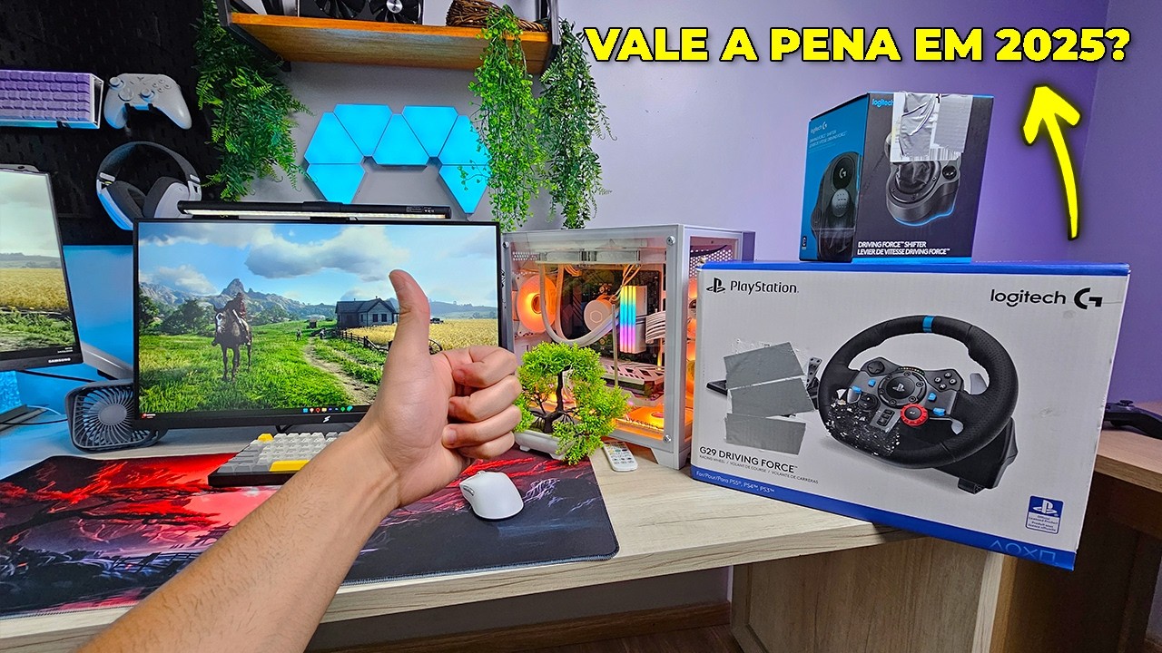 Minha primeira vez com o G29 (E o 