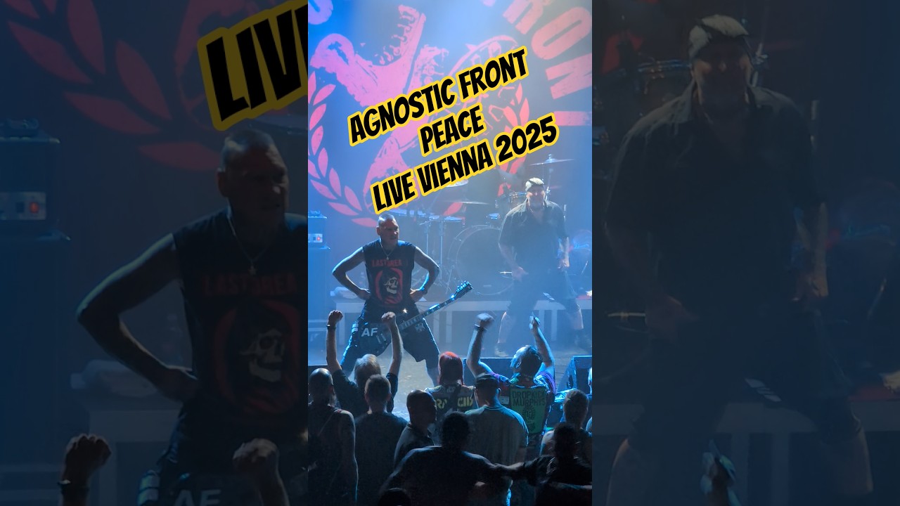 Agnostic Front - Peace - Live Arena Wien Vienna 2025
