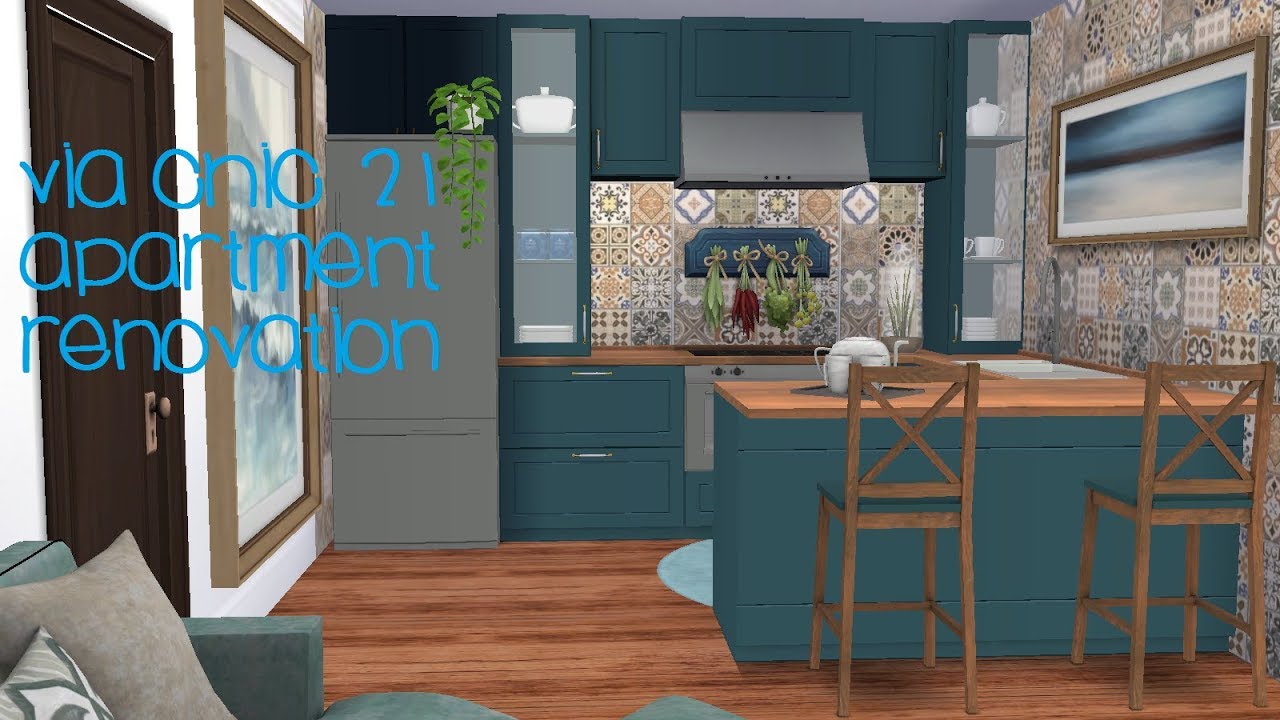 The Sims 4 💚 Apartment Renovation 💚 Via Chic 21 1310