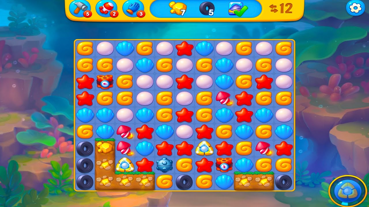 Fishdom 🐟 (Android - iOS) Gameplay Level 41 - 52