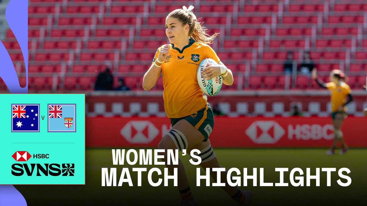 TOP CLASS match up 🤝 | Australia v Fiji | HSBC SVNS New York 2026 | Match Highlights