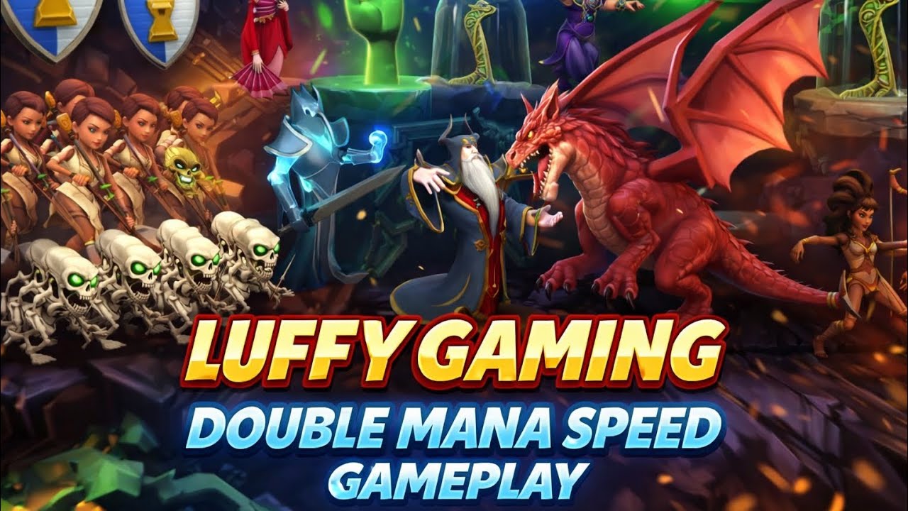DOUBLE MANA SPEED 😱 OP DECK GAMEPLAY | Luffy Gaming