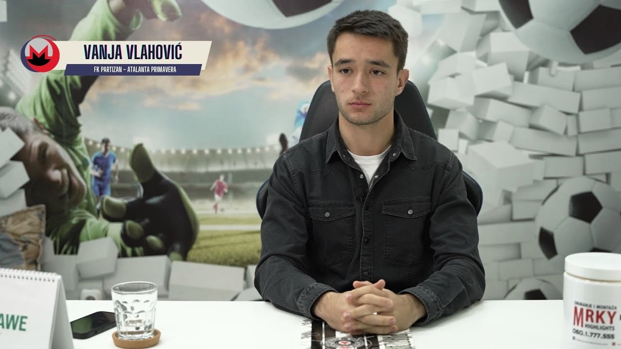 Vanja Vlahović - FK PARTIZAN / INTERVIEW