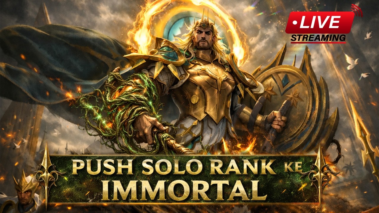 RAHASIA PUSH SOLO RANK AUTO WIN STREAK SAMBIL SAHUR | Mobile Legends