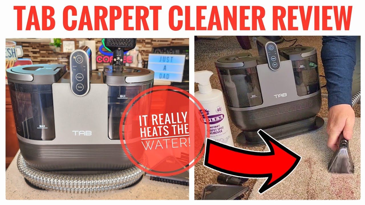 TAB Carpet Spot Cleaner Machine Review    It Heats The Water Really HOT!