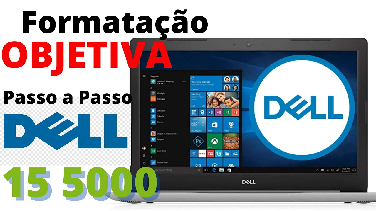🏆FORMATAÇÃO NOTEBBOK DELL INSPIRON 15 SERIE 5000 (O MAIS COMPLETO) COMO CONFIGURAR BIOS