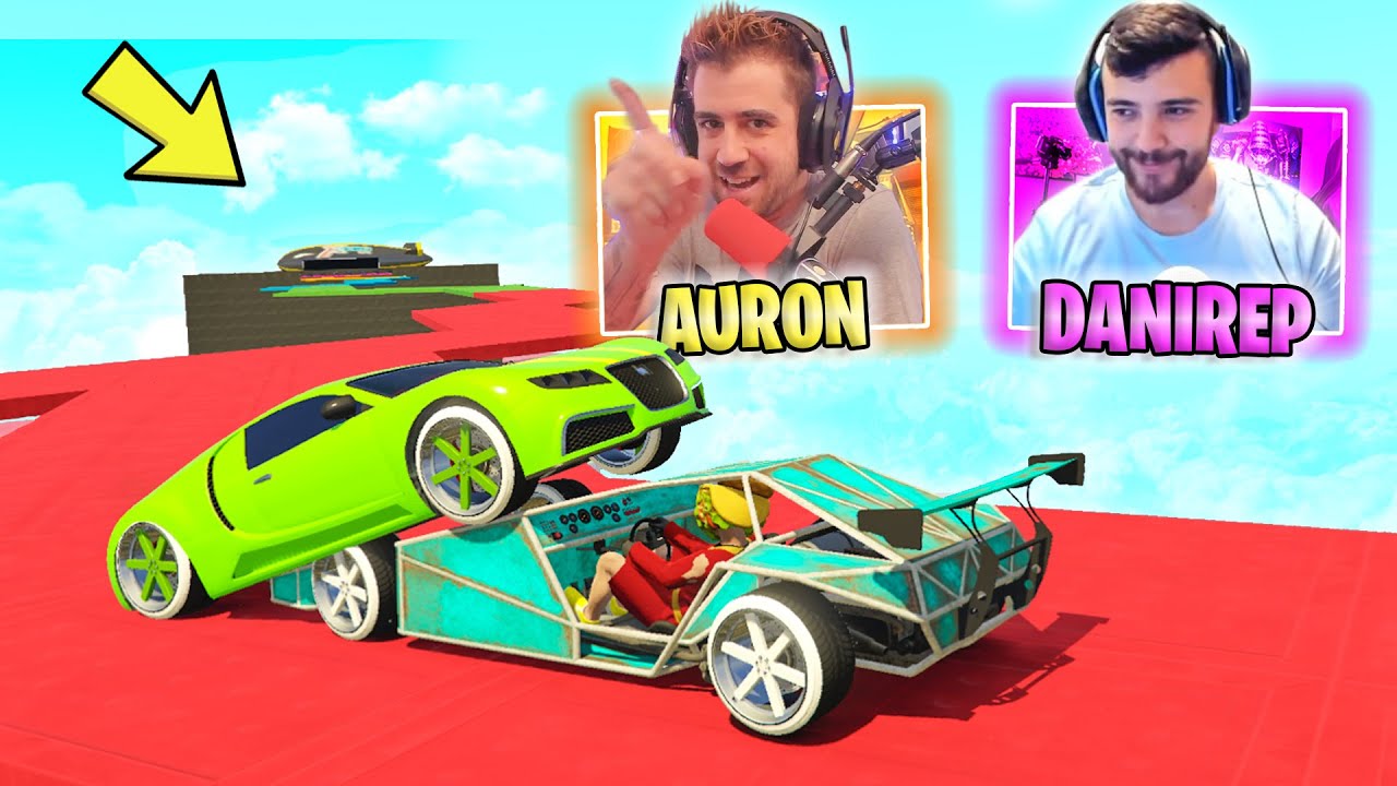 CARA A CARA 99% IMPOSIBLE! CURVAS EXTREMAS! CON AURONPLAY Y AMIGOS! - GTA V ONLINE