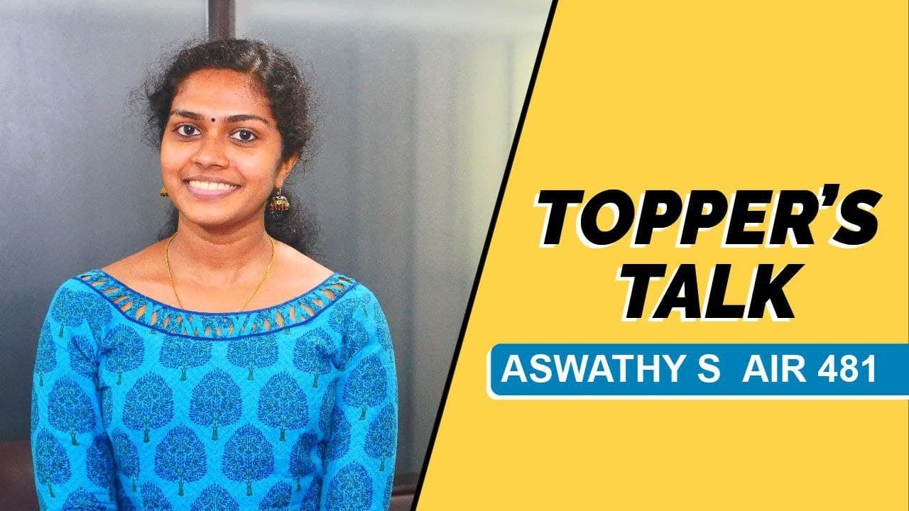 Enlite IAS Topper talk! UPSC Topper 2020! പ്രതിസന്ധികളെ മറികടന്നു 481ആം റാങ്ക് മികവിൽ അശ്വതി എസ്