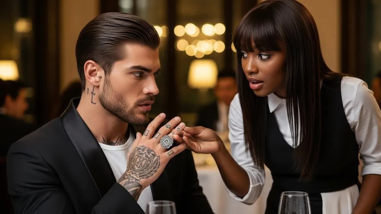 “Sir, My Mother Has a Ring Like Yours” said the Black Waitress—The Mafia Boss Froze When He Heard It