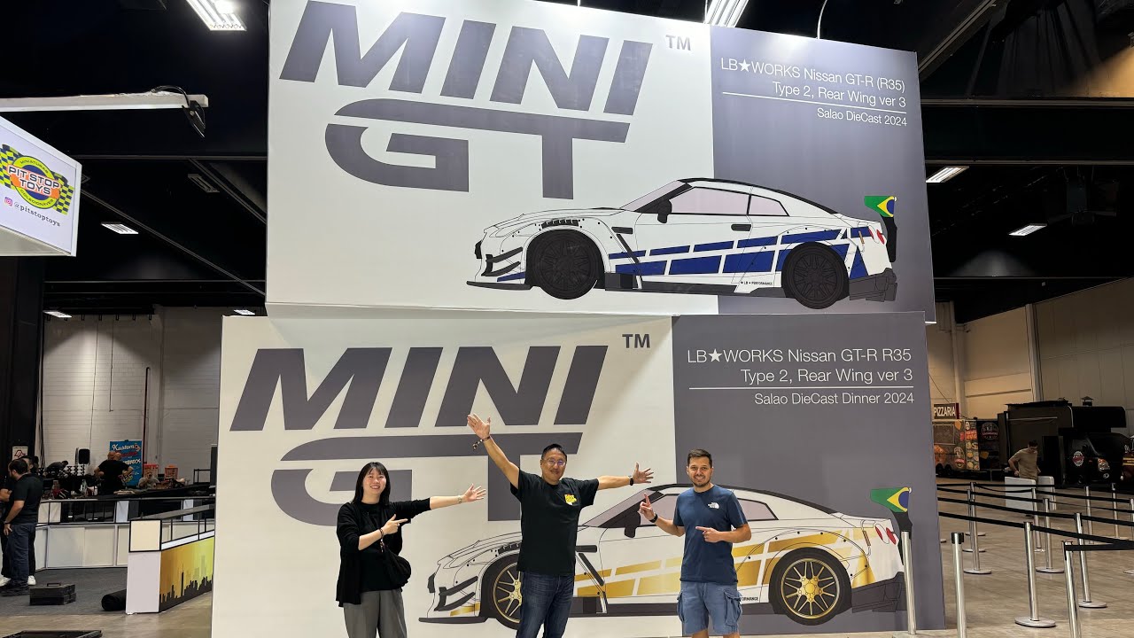Lamley Showcase: Sights & Sounds with Mini GT in Brazil at Salão Diecast 5