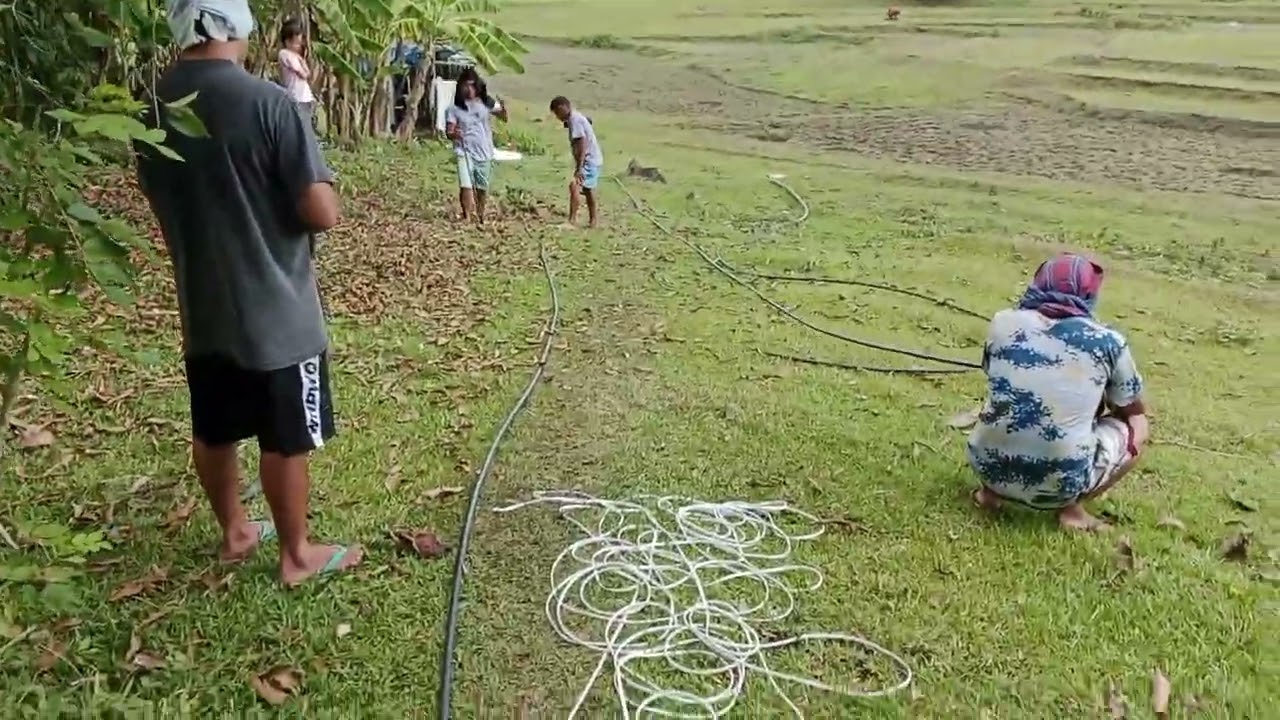 Nag install tayu mga kadiskarte ng 42 galons preasure tank w/ 1hp pump