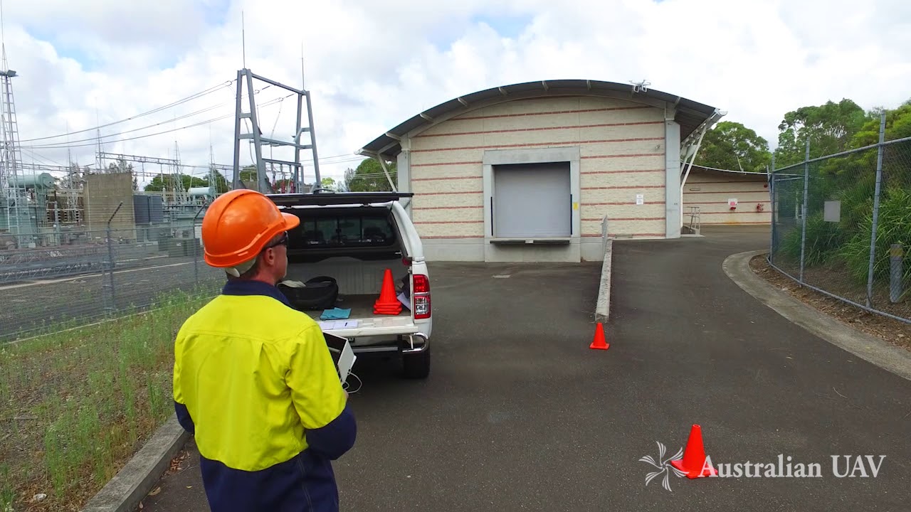 Ausgrid promo vid - AUAV drone inspection of substations and depots