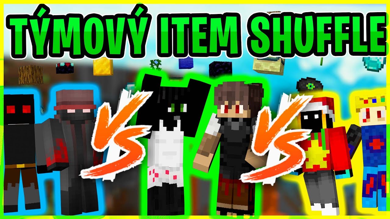 ITEM SHUFFLE, ALE HRAJEME V TÝMECH!😱1/2 | [MarweX&@GALAKTUS&@MegaSkuci&@fatlaax&@timko__&@KasprTv]