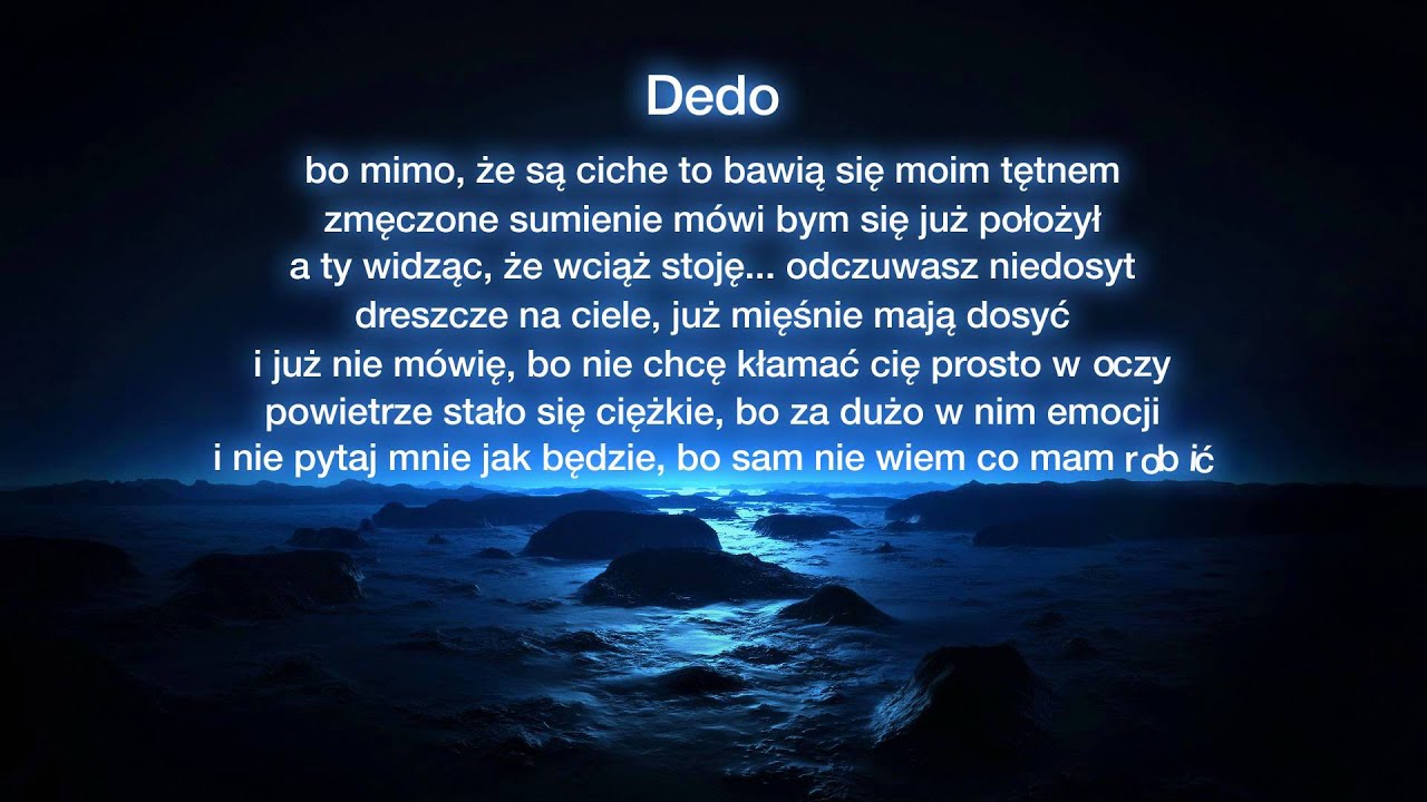 Dedo + Edzio, Piekielny, Szyna, Rover, Patro, Dj Seli - Nigdy nie chciałem ci mówić(prod. Longer)
