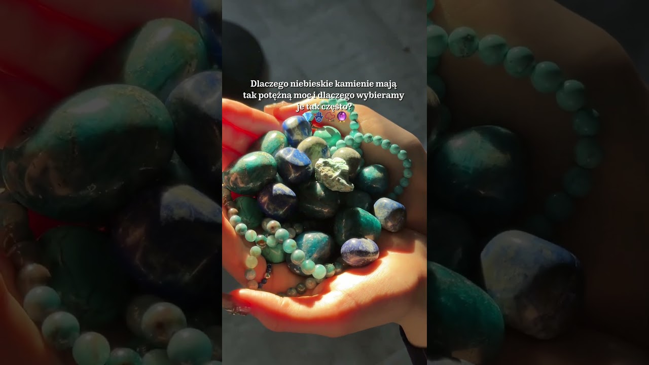 To nie tylko kwestia koloru 💎 Niebieskie minerały to potężne emitery wysokich wibracji połączone&hellip;👇