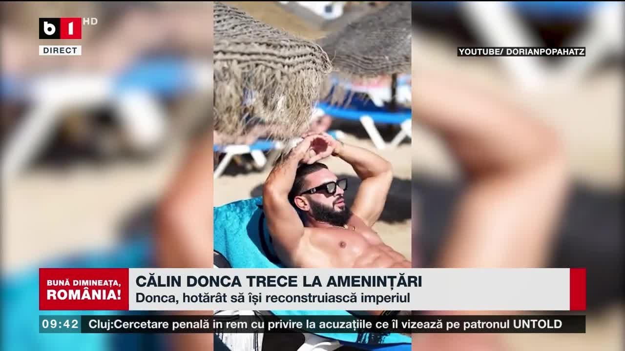 CĂLIN DONCA TRECE LA AMENINȚĂRI_Știri B1TV_31 ian. 2024