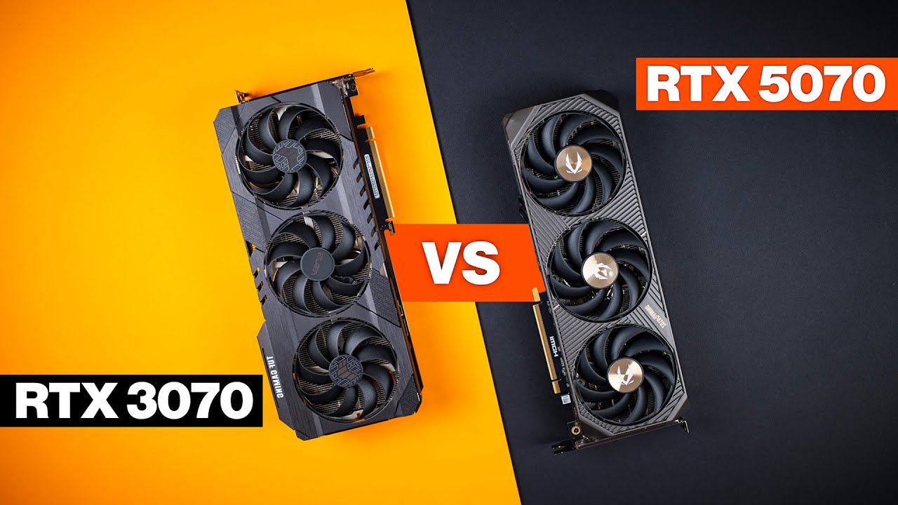 RTX 3070 vs RTX 5070 : 5 ans après... grosse déception ?