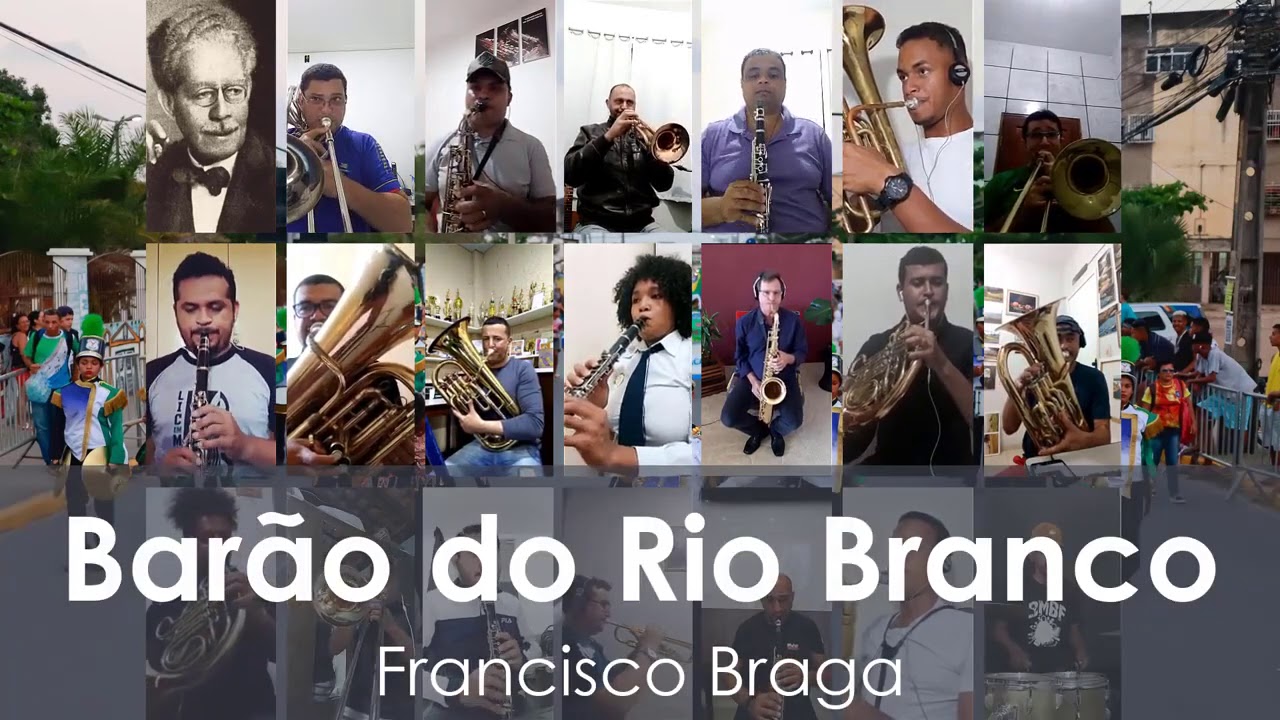 Dobrado Barão do Rio Branco - Concert Band Collage - Heygton Lima sax