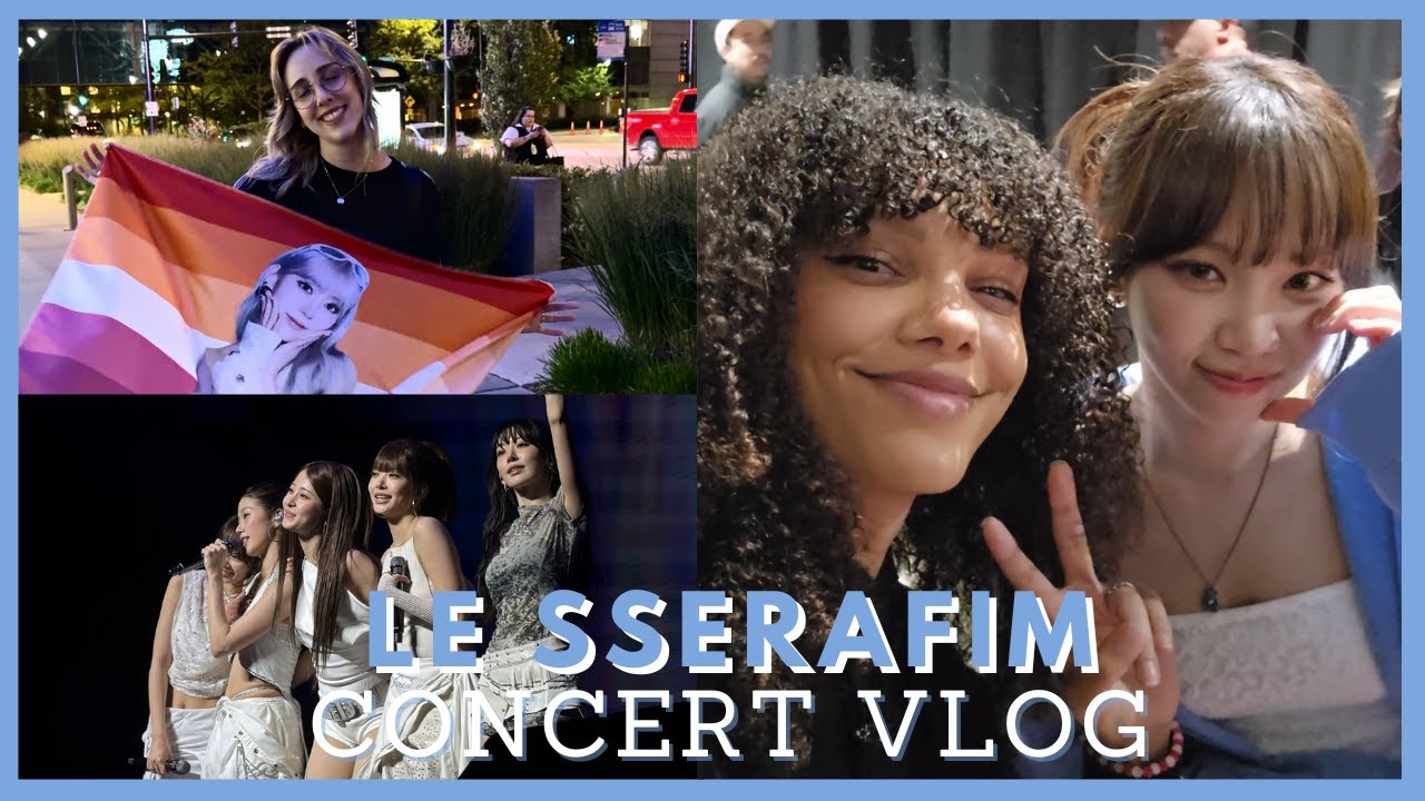 FIRST TIME SEEING LE SSERAFIM LIVE (WE HAD FRONT ROW SEATS!!!)