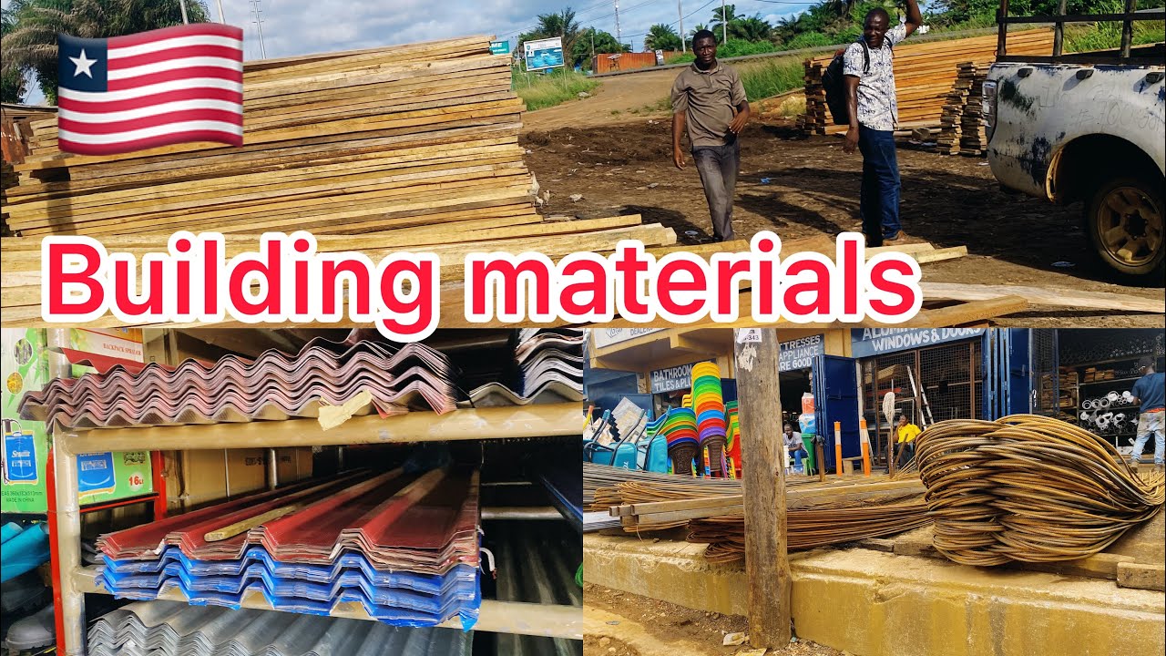 Building in Liberia contact me to get affordable #buildingmaterials in #liberia2023 #zinc #wood+more