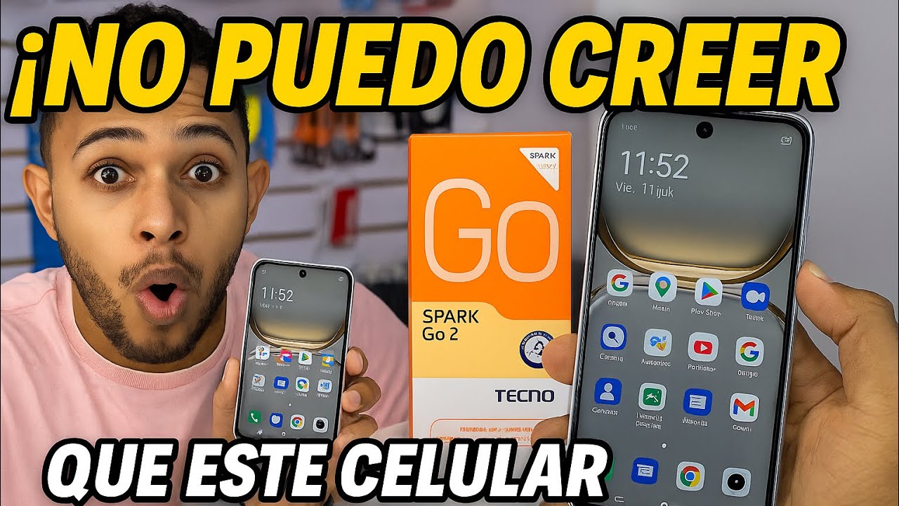 📱Review al Tecno Spark Go 2 (2025) | ⚡️120Hz, iP64 y más!