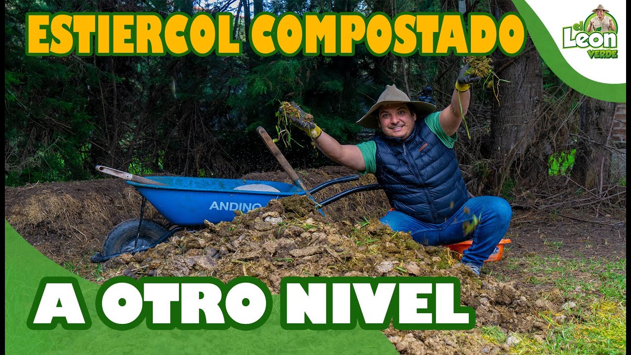 ESTIERCOL como ABONO para tus PLANTAS, como comportarlo