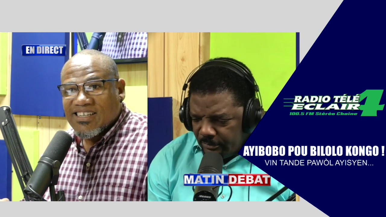 AYIBOBO POU BILOLO KONGO , VIN TANDE PAWÒL AYISYEN...( MATIN DEBAT )