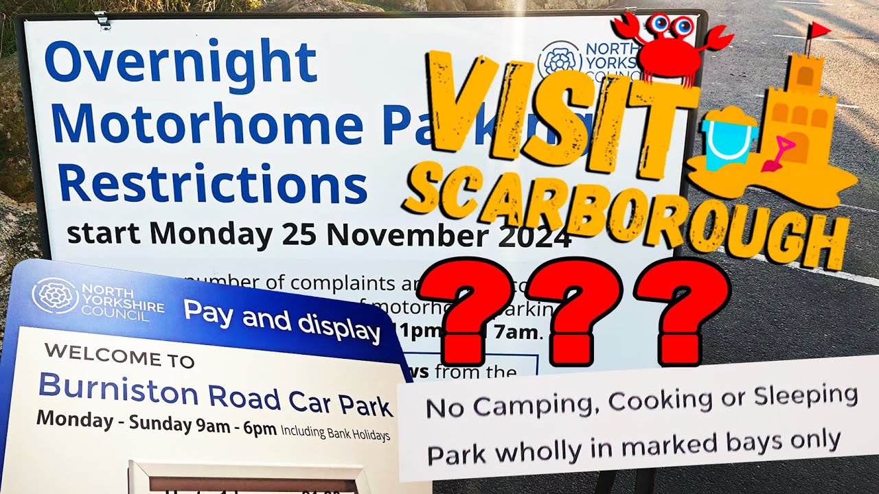 Scarborough Motorhome Ban Update #vanlifeuk #podcast