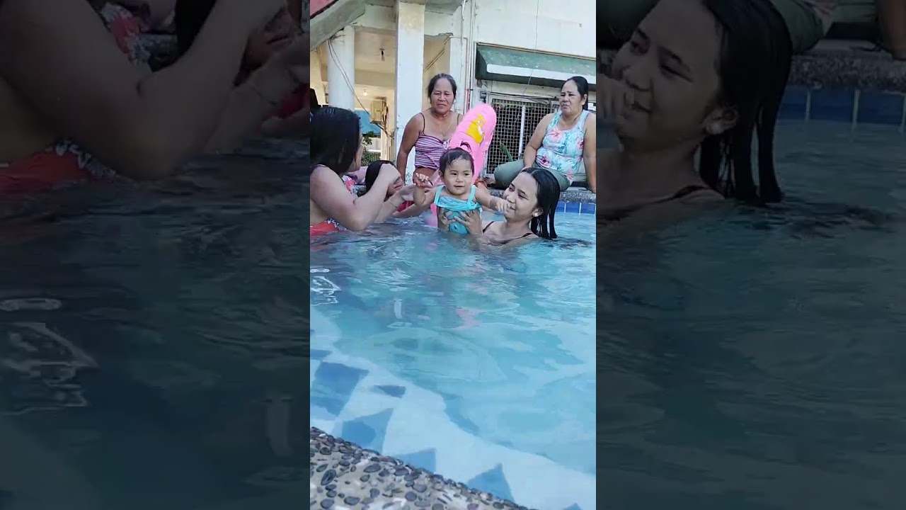 Shantal's small bday celebration at pool//binadgetngalaag
