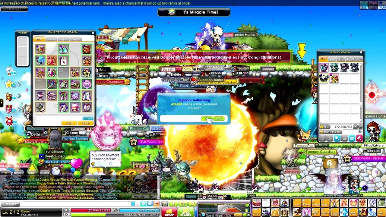 MapleStory - Miracle Time YO!!!